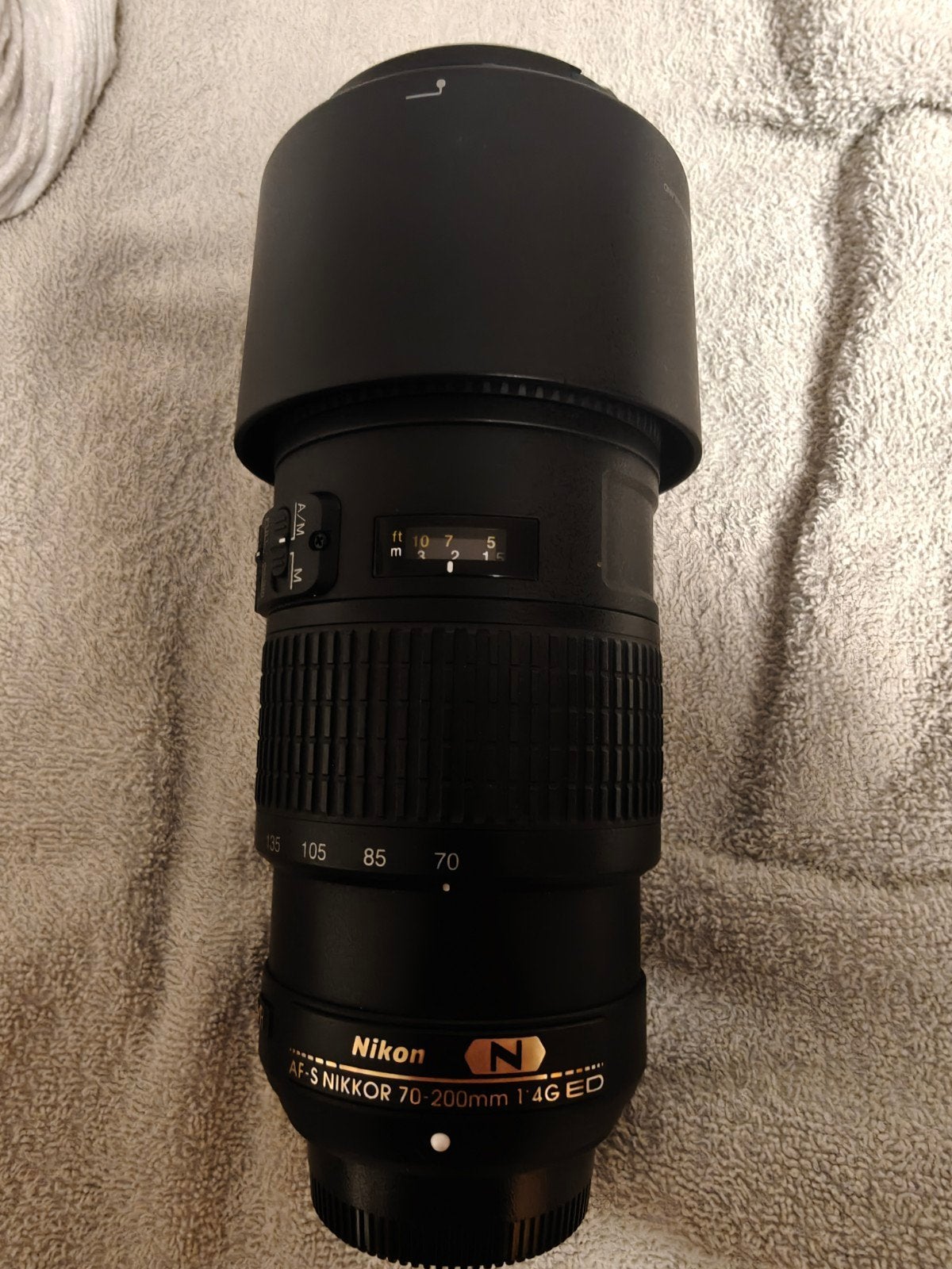 Nikon AF-S 70-200 f4, Ophalen
