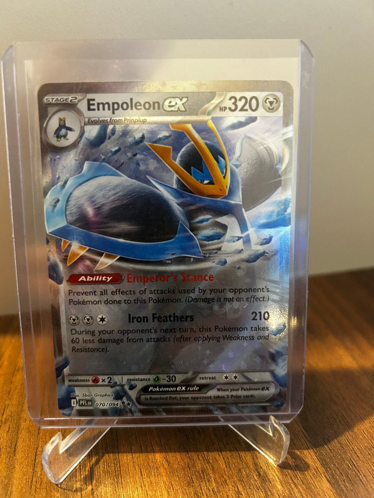 Pokemon empoleon ex phantasmal flames, Ophalen of Verzenden, Zo goed als nieuw, Booster