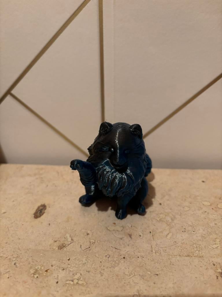 Pomeranian beeldje, Enlèvement, Comme neuf