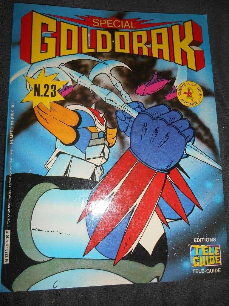 Spécial Goldorak N23 eo éd Téléguide 1978, Enlèvement ou Envoi