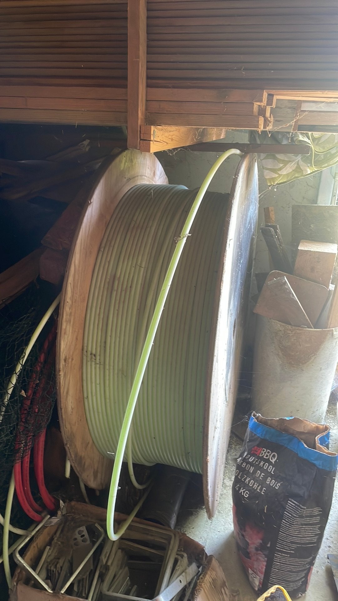 HDPE buiz, Doe-het-zelf en Bouw, Ophalen, Zo goed als nieuw