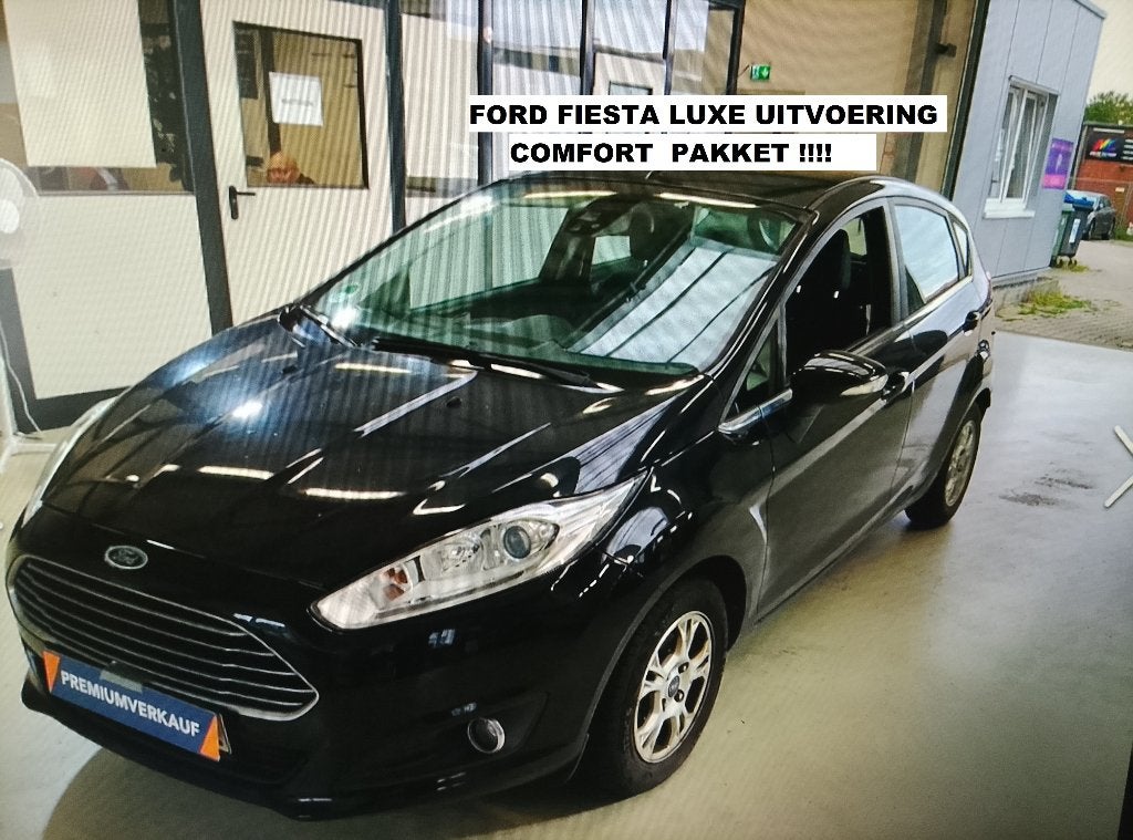 Ford Fiesta 1.0 benzien   euror5     EcoBoost Titanium, Autos, Euro 5, Achat, Boîte manuelle, Noir