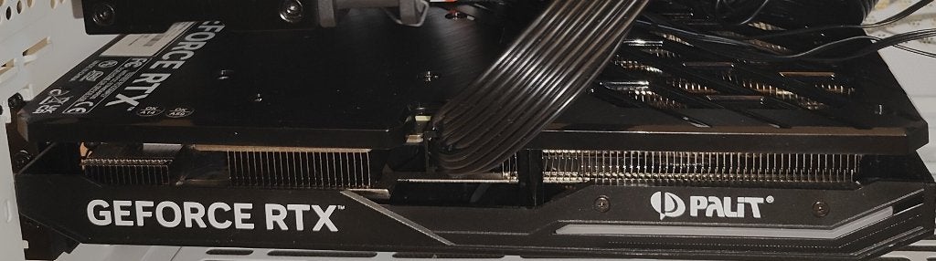 RTX 4070 Palit Dual OC 12GDDR6X, Computers en Software, Videokaarten, Ophalen, Zo goed als nieuw, Nvidia, PCI-Express 4