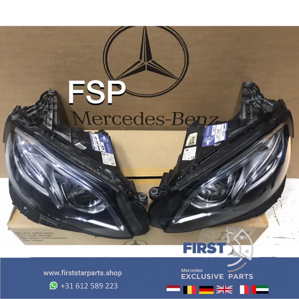 W213 E43 E53 E63 AMG LED MULTIBEAM KOPLAMP LINKS Mercedes E, Auto-onderdelen, Gebruikt, -, Ophalen of Verzenden, -