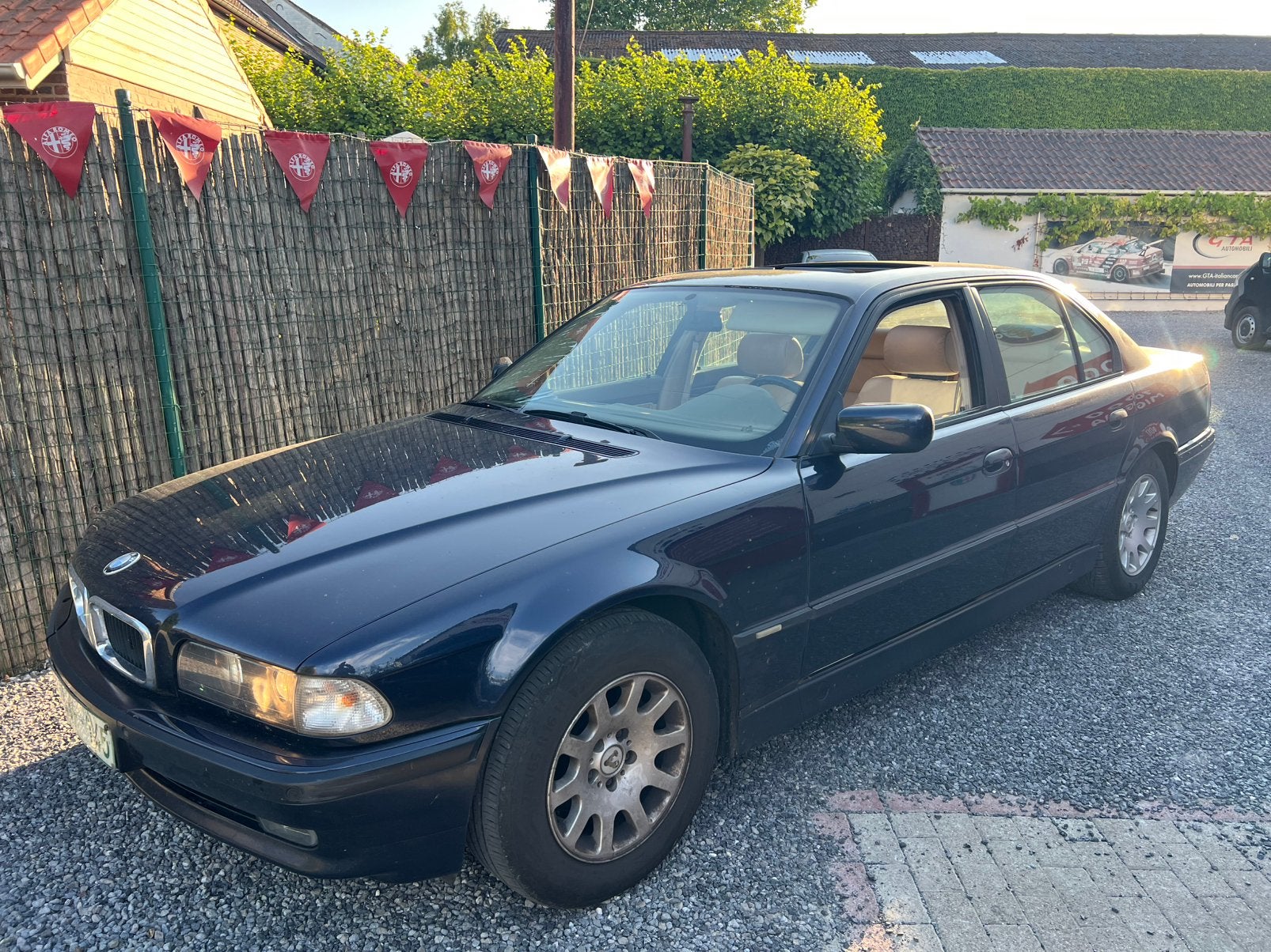 Top klassieker jaren 90 bmw 7 reeks, Auto's, Automaat, 7 Reeks, Bedrijf, Te koop