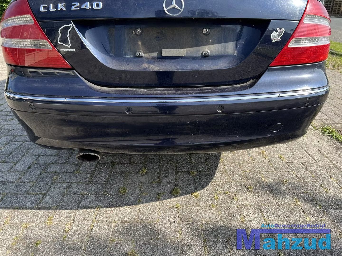 MERCEDES CLK W209 K359 BLAUW achterbumper met pdc 2003-2010, Auto-onderdelen, Gebruikt, Mercedes-Benz AG, Mercedes-Benz, Mercedesstrasse 120
70372  Stuttgart, DE
