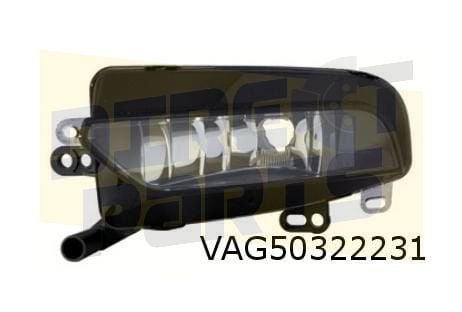 Audi A3 (8/12-4/20) (8V_) mistlamp Links (3- / 5-deurs) OES!, Neuf, -, -, Audi