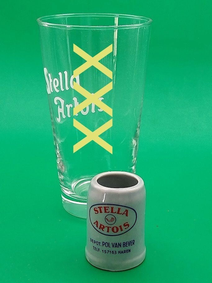 Stella Artois zeer kleine Van Bever mok, Verzamelen, Ophalen of Verzenden, Stella Artois