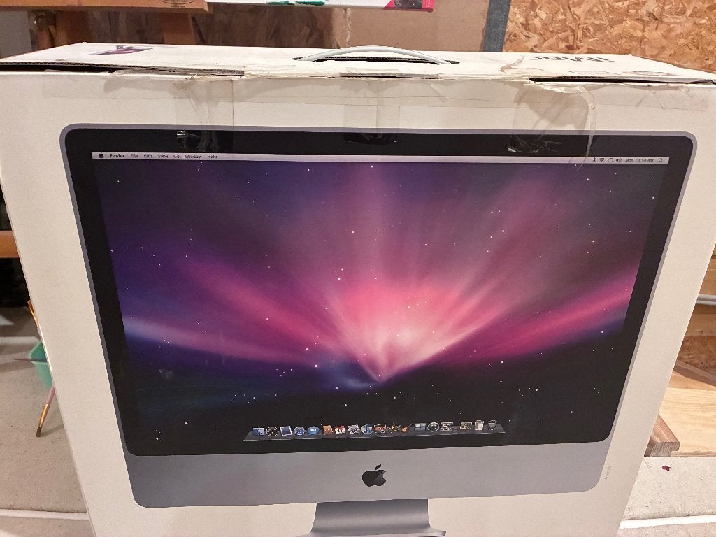 Apple iMac 2007, Informatique & Logiciels, Apple Desktops, HDD, IMac, 24 inch, Enlèvement