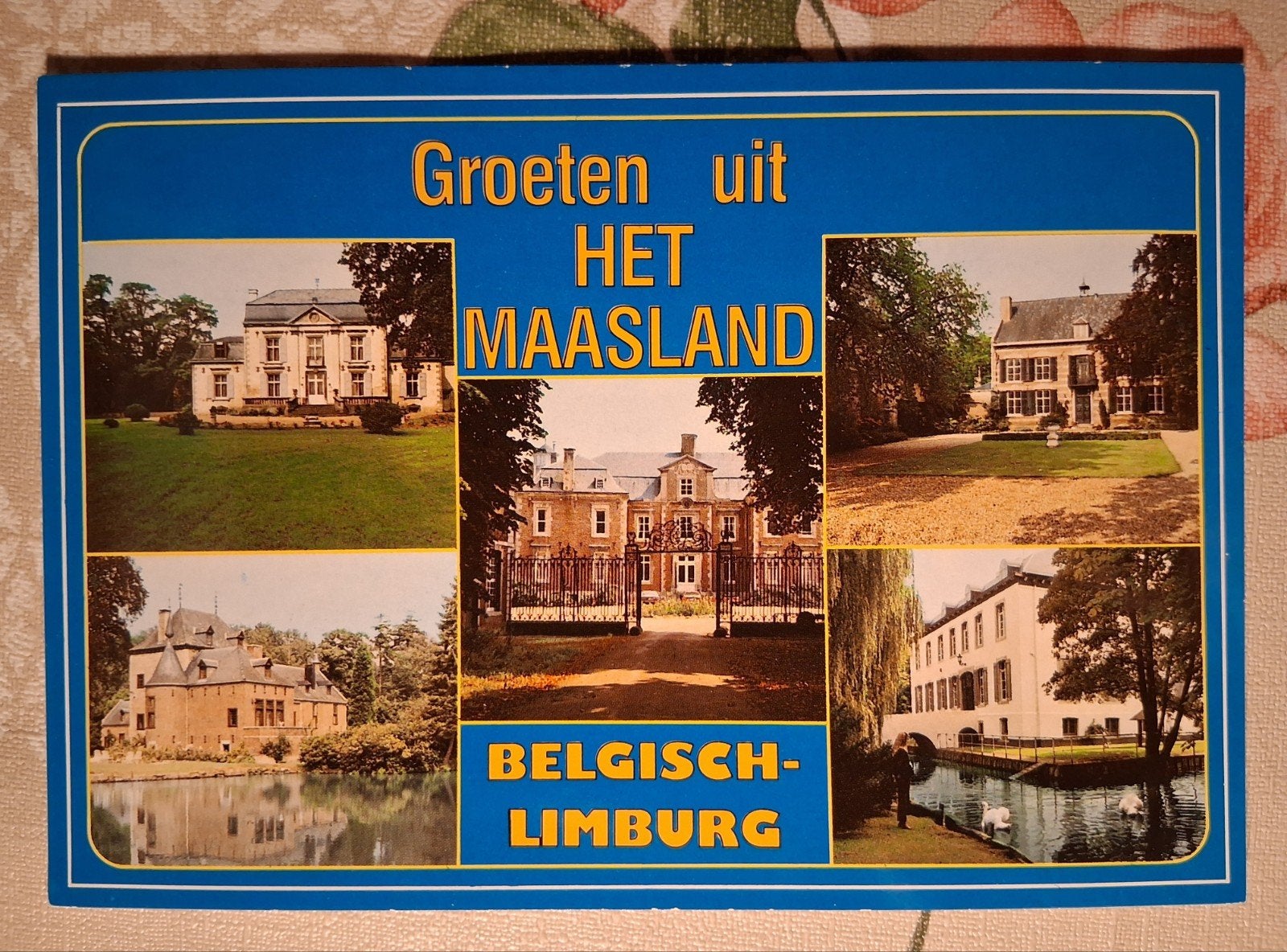 postkaart Maasland in Belgisch Limburg, Collections, Cartes postales | Belgique, Enlèvement ou Envoi, Limbourg