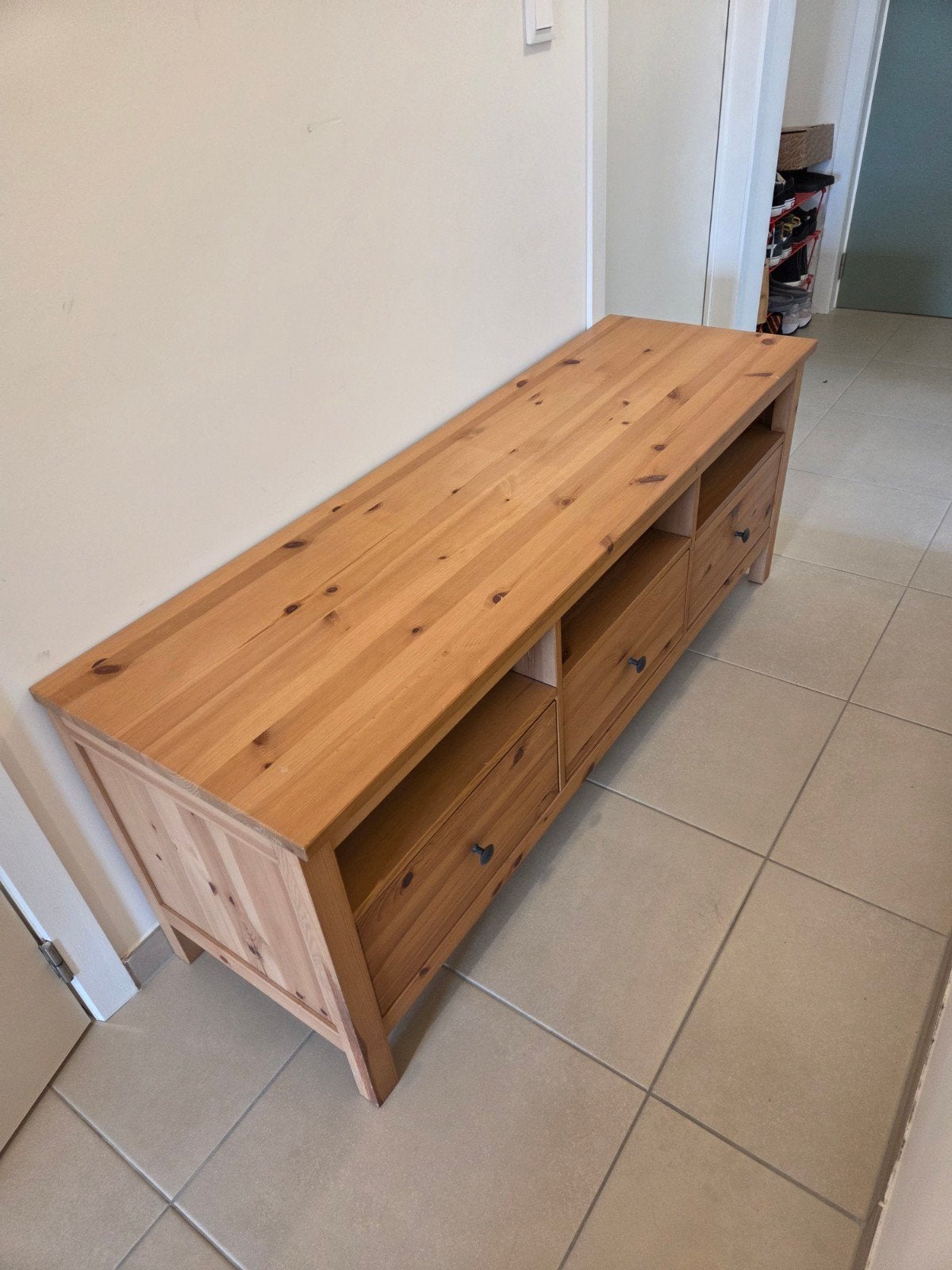 TV-meubel Hemnes Ikea, Enlèvement, Utilisé