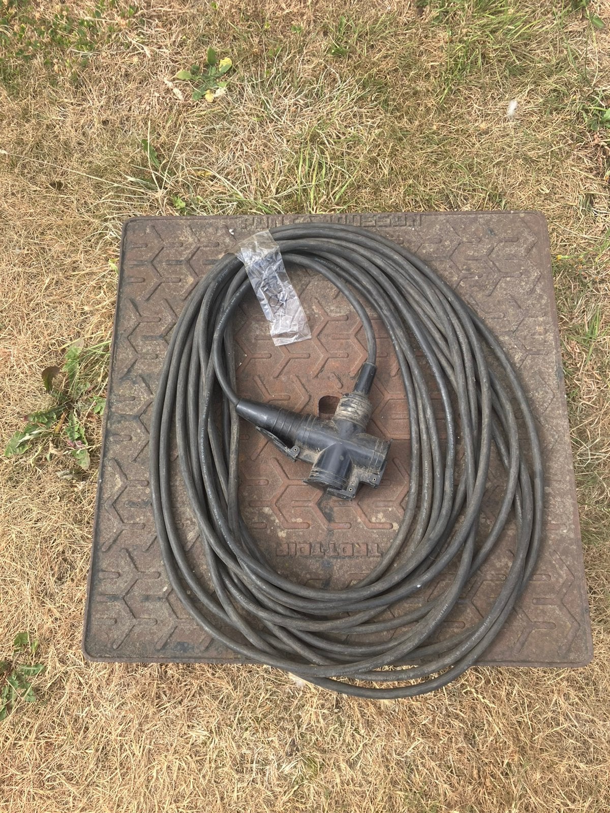 Verlengkabel, Doe-het-zelf en Bouw, Elektriciteit en Kabels, Ophalen, Gebruikt, Kabel of Snoer