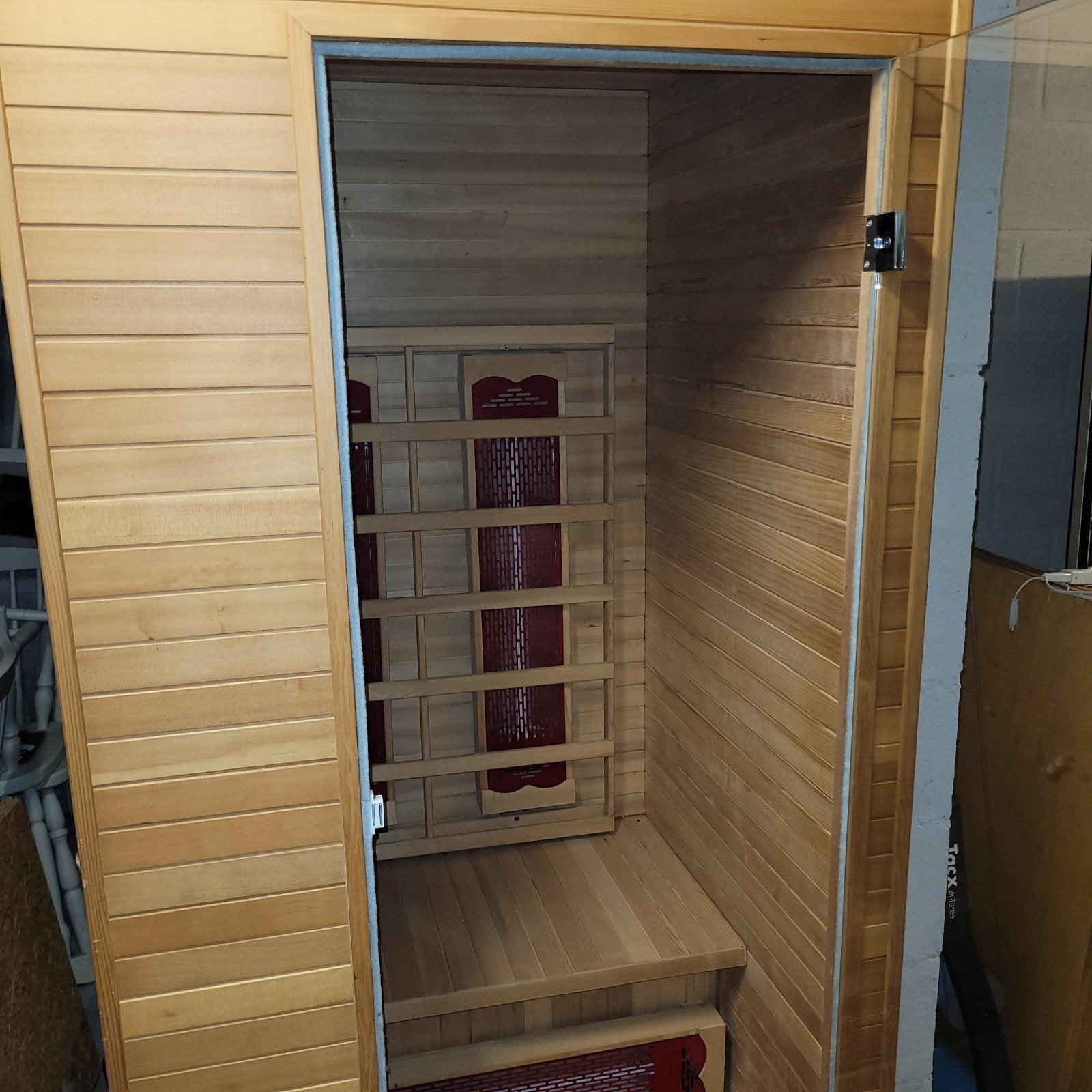 Sauna (infrarood), Ophalen, Gebruikt, Infrarood, Complete sauna