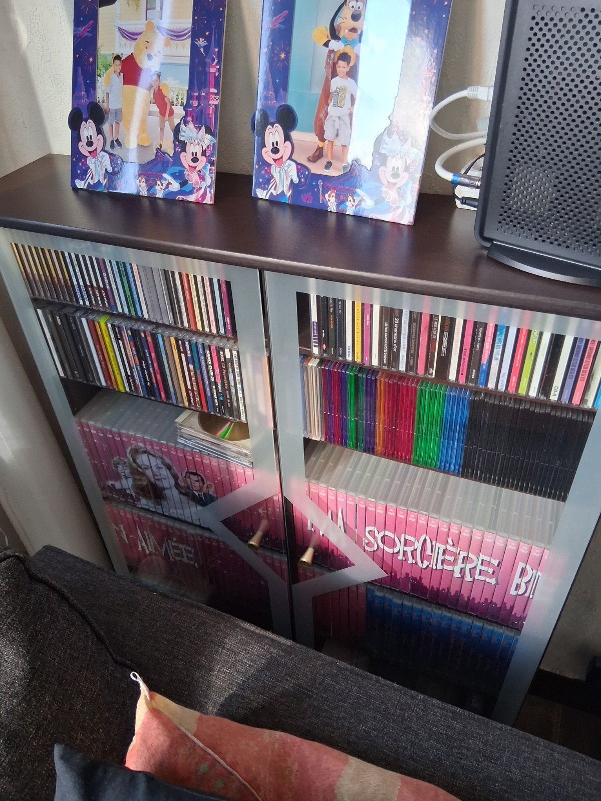 meuble DVD et CD, Maison & Meubles, Enlèvement, CD