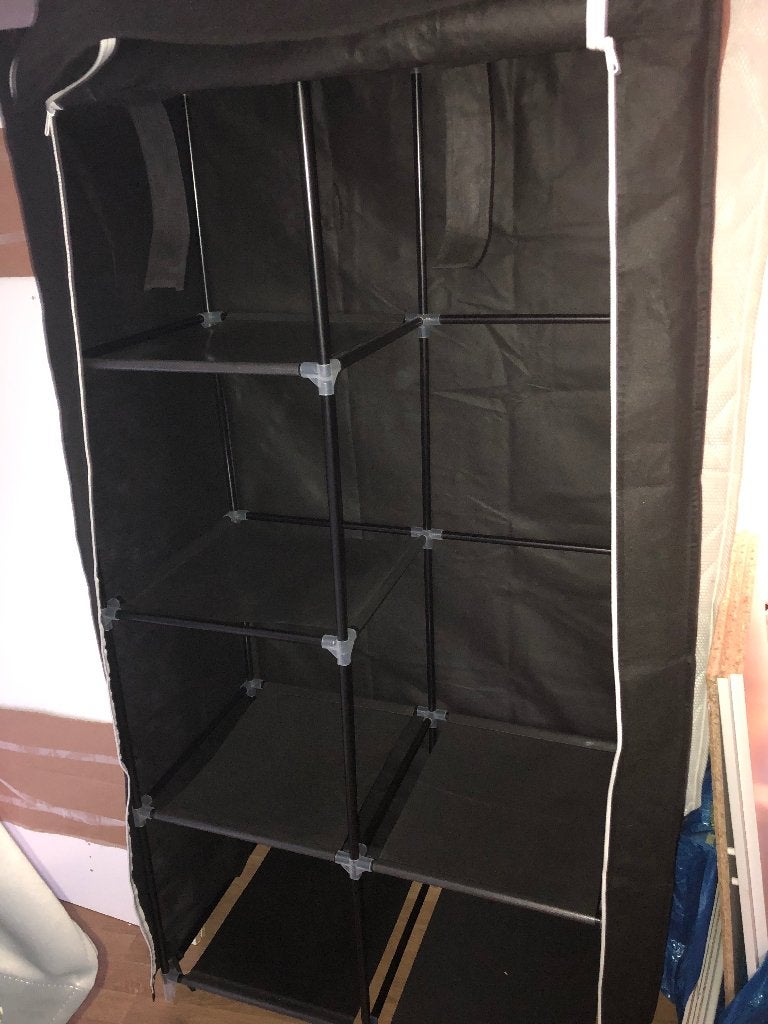 Armoire en tissuneuve, Maison & Meubles, Enlèvement, Neuf, Synthétique, Avec espace de penderie