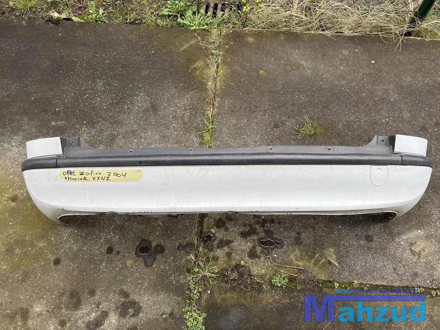 OPEL ZAFIRA A WIT achterbumper bumper achter 1998-2005, Gebruikt, Opel Automobile GmbH, Kontakt@opel-infoservice.de, Achter