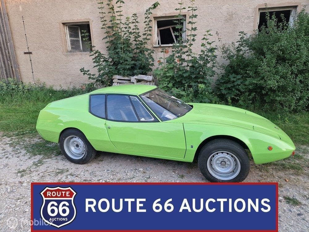 Fiat Lombardi Grand Prix | 1971 | Route 66 Auctions, Zwart, Bedrijf, Handgeschakeld, Overige carrosserie