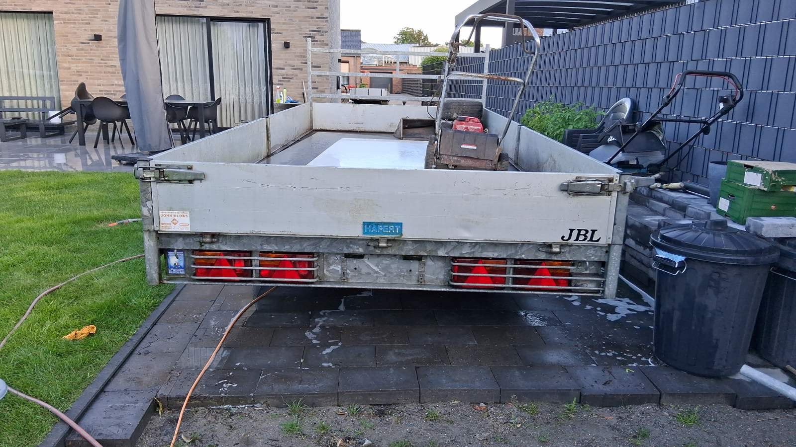 Remork 4,50m lang 2,0breed, Auto diversen, Aanhangers en Bagagewagens, Zo goed als nieuw, Ophalen
