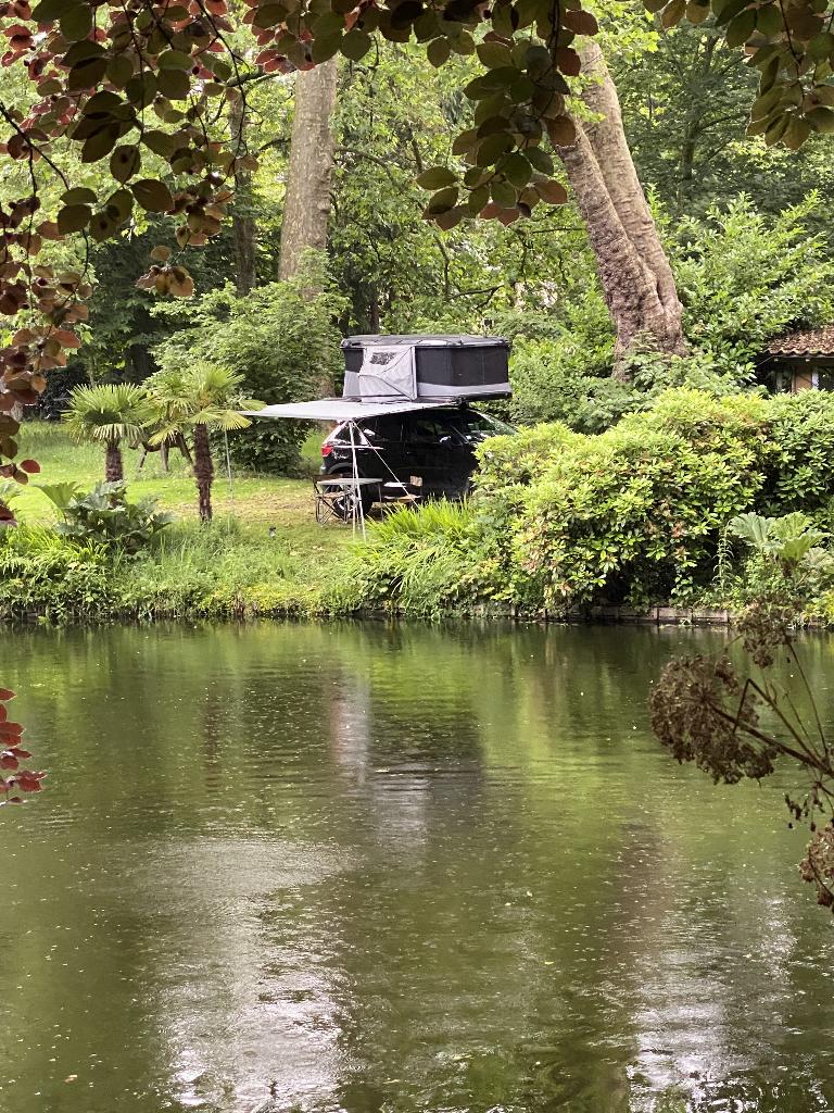 james baroud evasion xxl zwart met luifel, Caravanes & Camping, Enlèvement