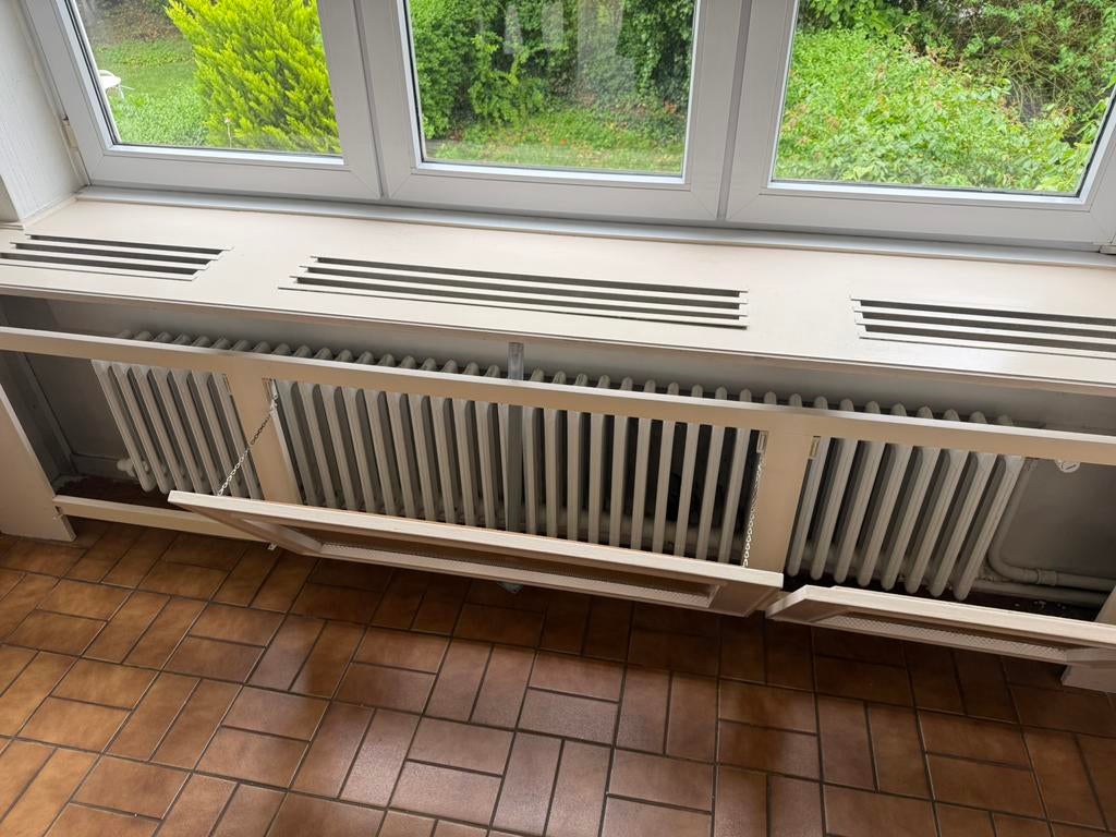 Radiateur en fonte, style années 50, Ophalen, Zo goed als nieuw, Radiator