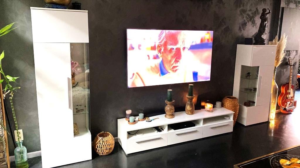 Ensemble de 3 meubles de salon avec led incorporé, Maison & Meubles, Mobilier complet, Enlèvement ou Envoi