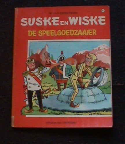 Suske en Wiske de speelgoedzaaier 1e druk 1969, Boeken, Eén stripboek, Ophalen of Verzenden, Gelezen