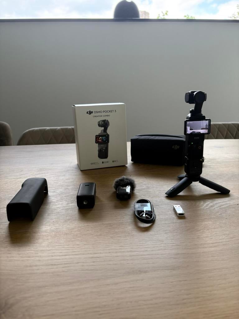 Combo créateur DJI OSMO POCKET 3, TV, Hi-fi & Vidéo, Caméras action, Enlèvement, Comme neuf, Autres marques