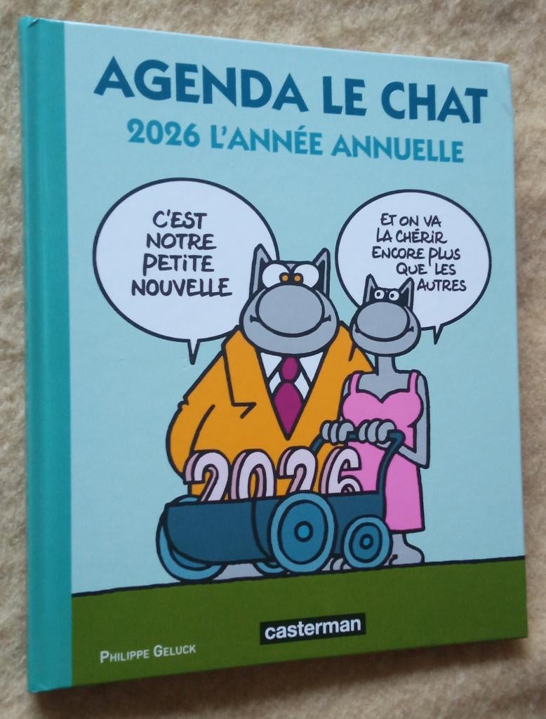 Agenda le chat, Ophalen, Nieuw