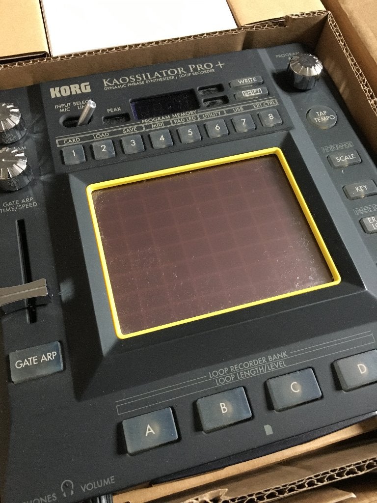 Korg Kaossilator Pro+, Muziek en Instrumenten, Synthesizers, Zo goed als nieuw, Overige aantallen, Korg, Ophalen