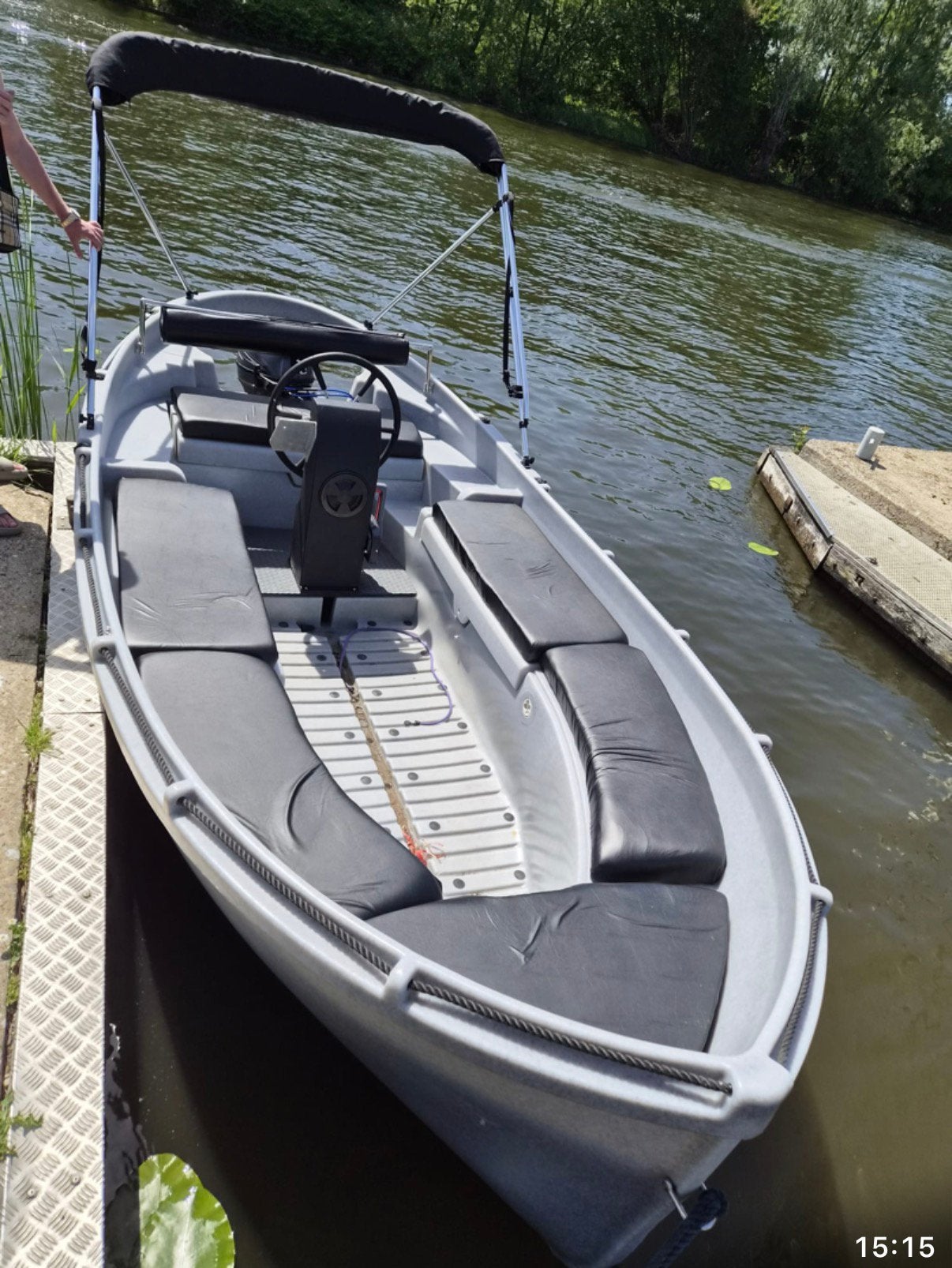 Whaly classic 450 compleet vaarklaar met trailer, Watersport en Boten, 8 pk, 18 m, Zo goed als nieuw, 45 m
