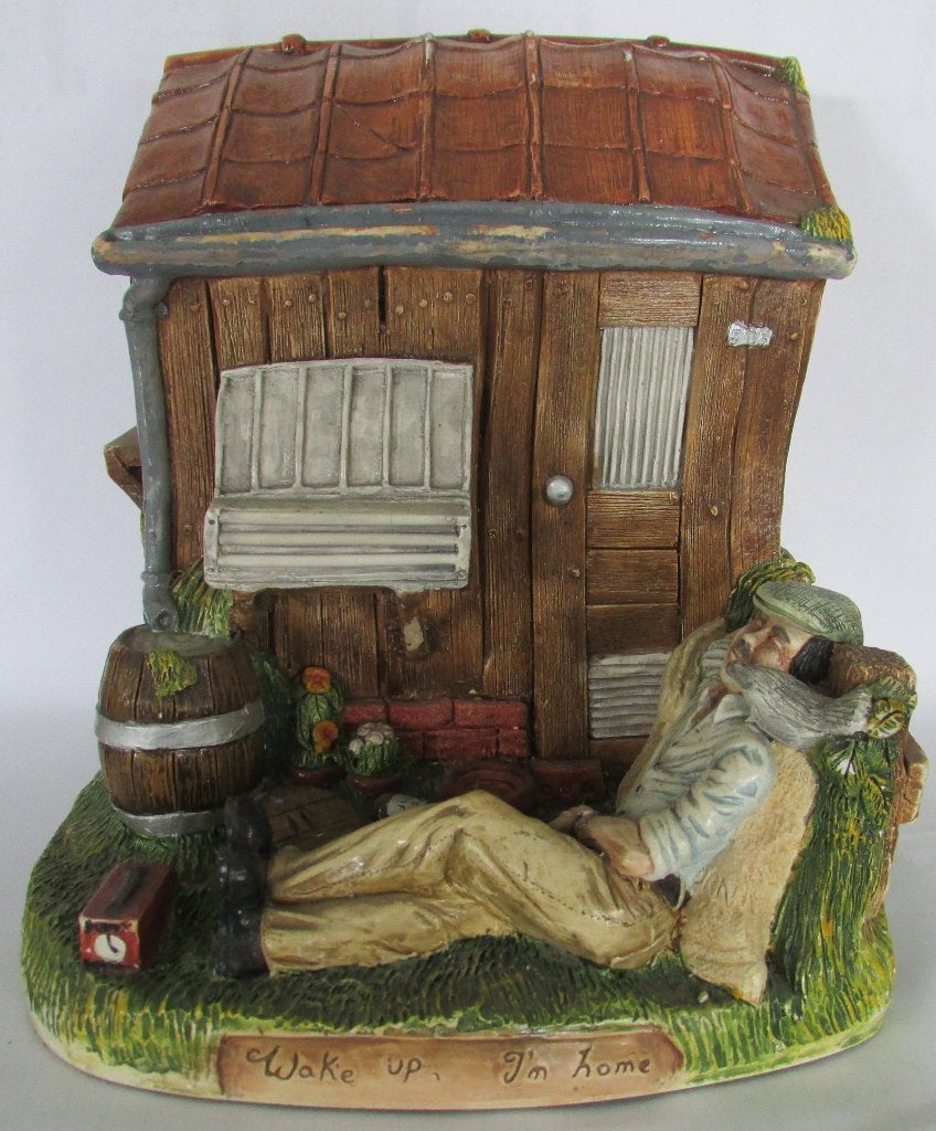 Stenen figuur duivenliefhebber 2, Verzamelen, Ophalen of Verzenden, Nieuw, Dier