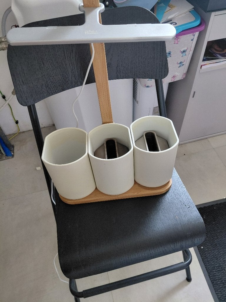 Porte plante trois pot avec lumiere, Enlèvement