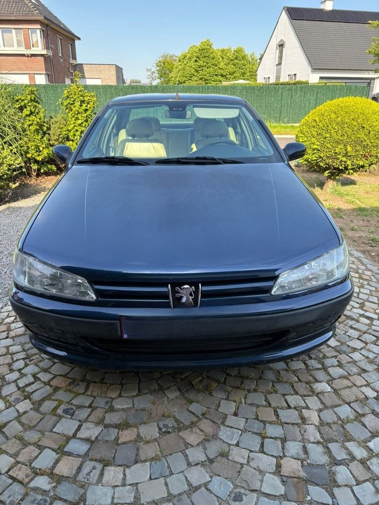 Peugeot 406, Auto's, Voorwielaandrijving, Beige, Blauw, Handgeschakeld
