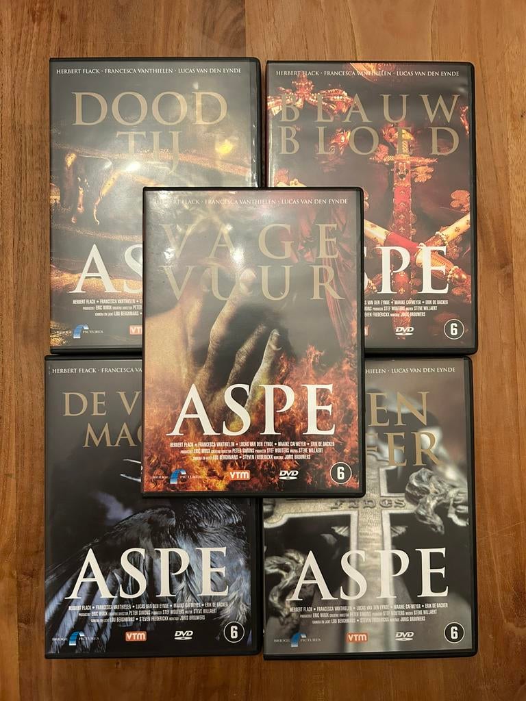 Aspe DVD box 2, Cd's en Dvd's, Ophalen, Zo goed als nieuw