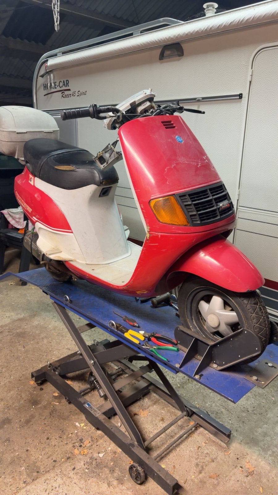 Piaggio Quartz/skipper In onderdelen, Fietsen en Brommers, Ophalen of Verzenden, Zo goed als nieuw
