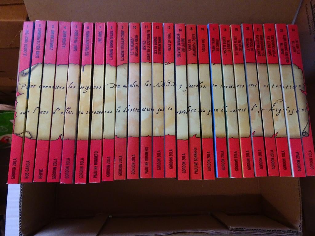 Parodie Tintin - 24 Tomes - Saint-Tin et son ami Lou, Envoi, Tintin, Neuf, Livre ou Jeu