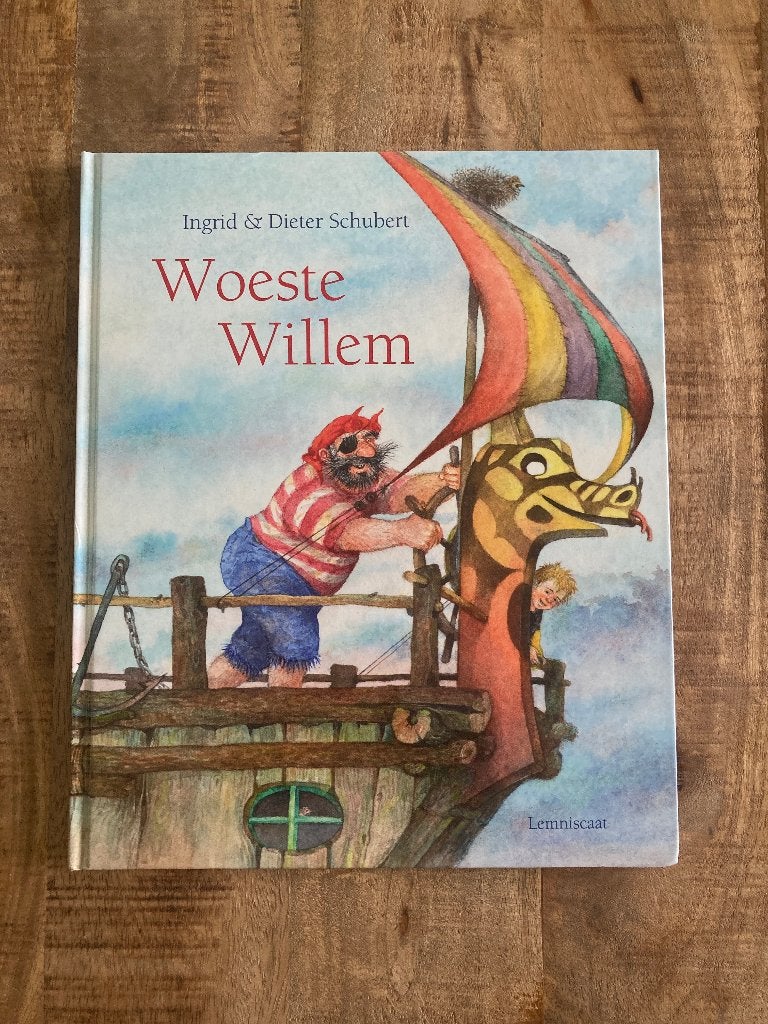 Prentenboek 'Woeste Willem' - Ingrid & Dieter Schubert, Boeken, Ophalen of Verzenden, Gelezen, Ingrid Schubert; Dieter Schubert