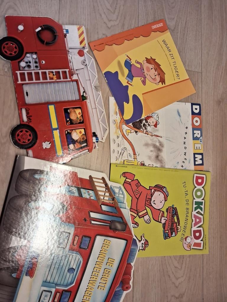 Prentenboeken en doremi, thema de brandweer, Boeken, Ophalen