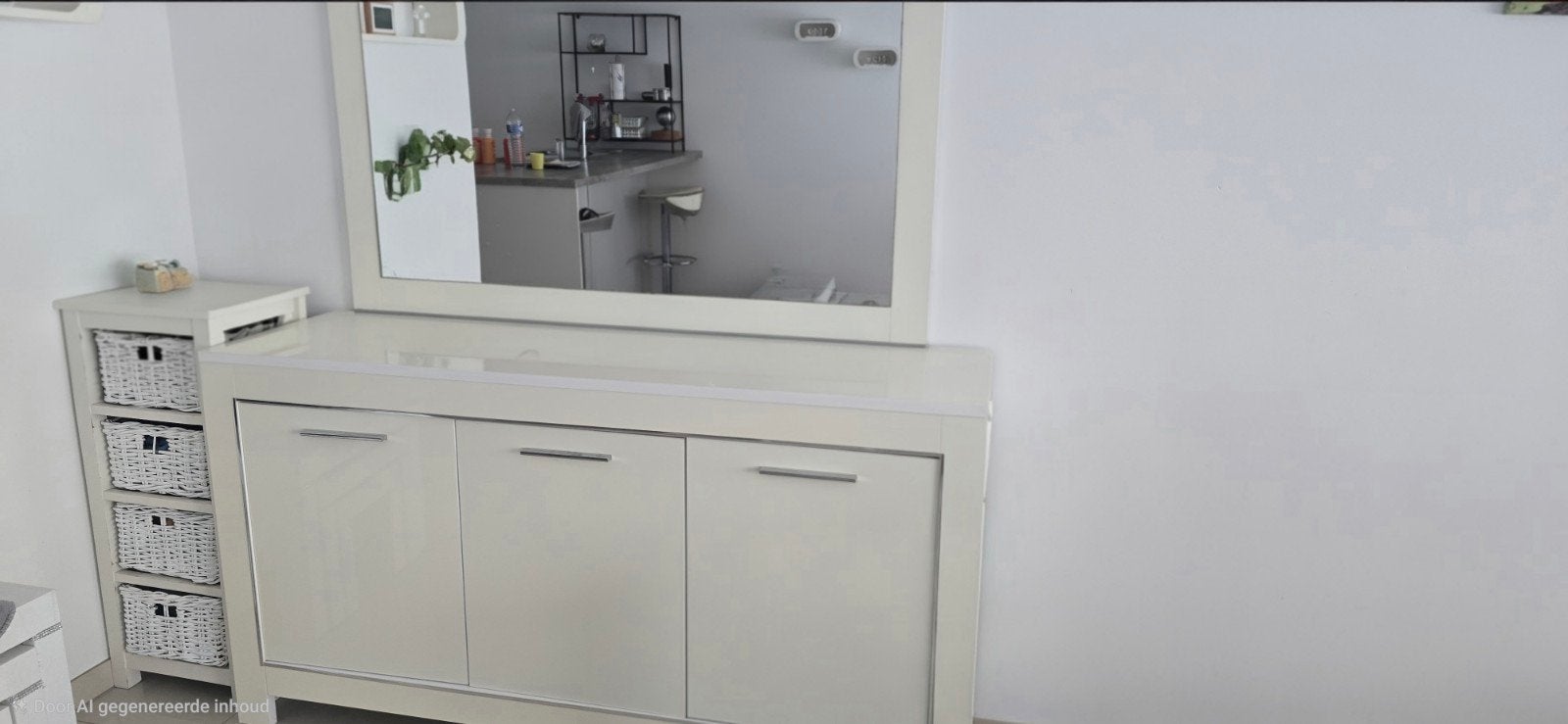 dressoir bijpassende spiegel. Beschikbaar vanaf 1ste augustu, Kinderen en Baby's, Ophalen