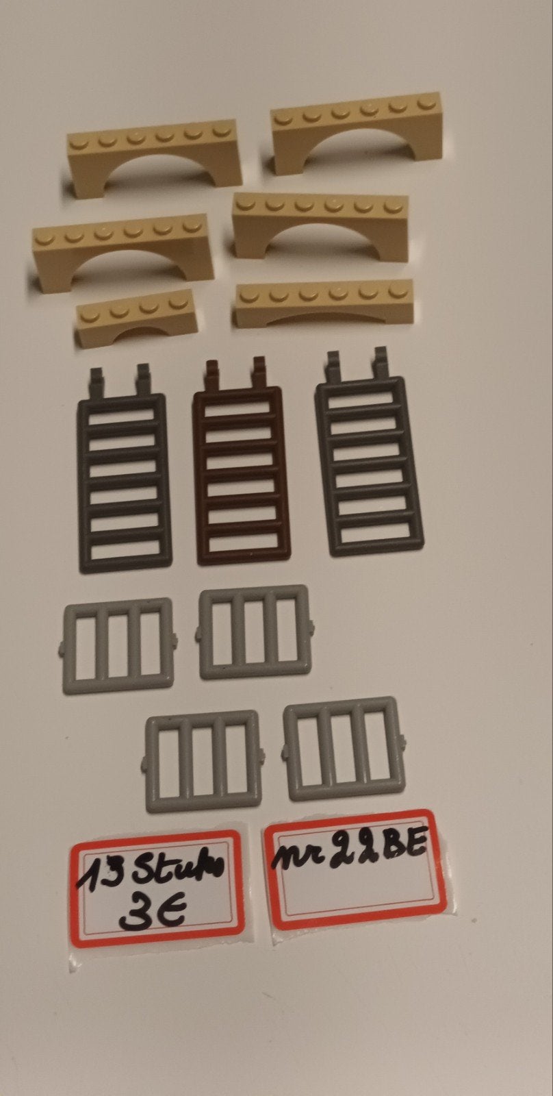 lego rekjes en laddertjes Zie foto's voor nr aub, Ophalen of Verzenden, Lego