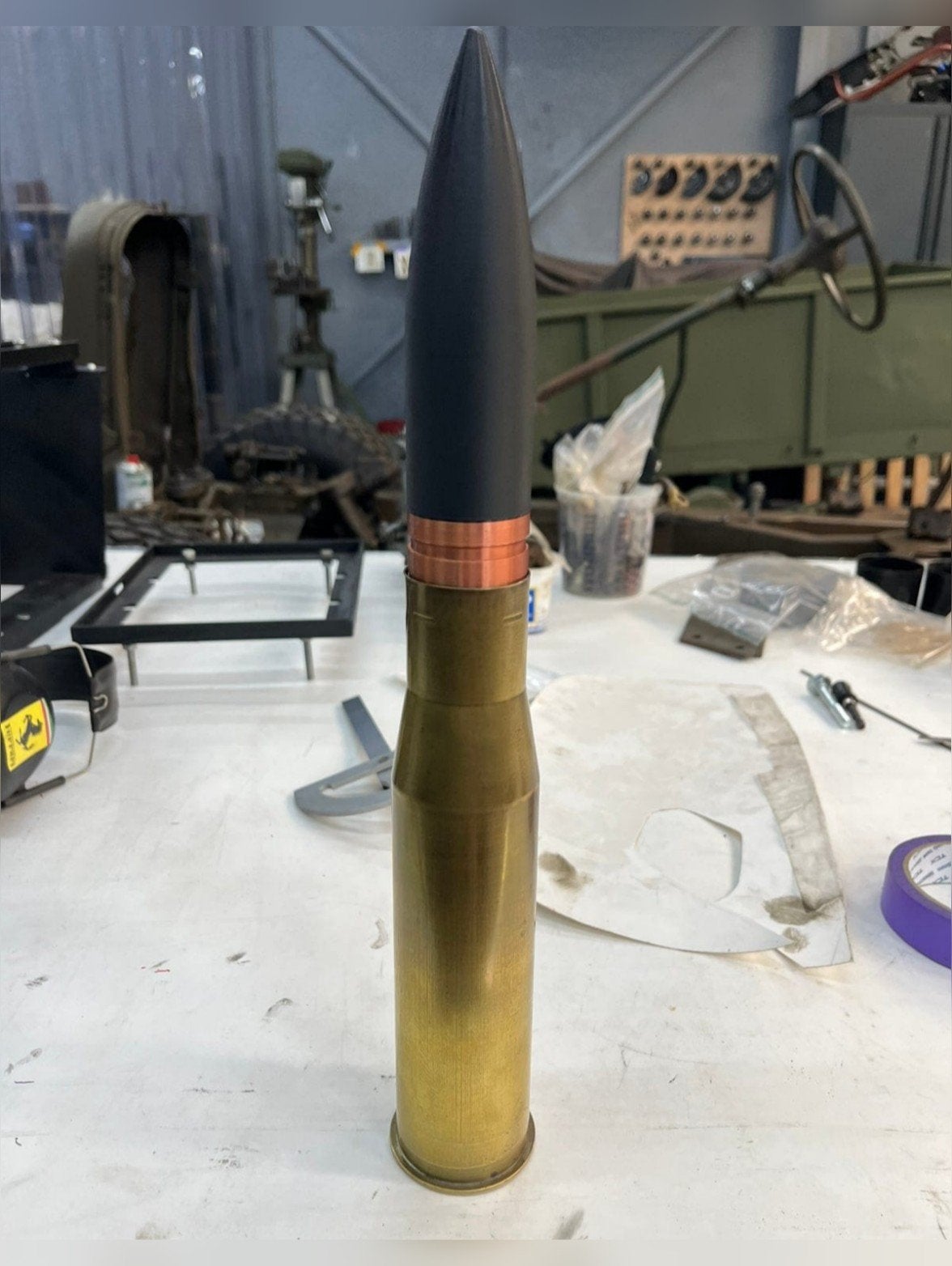 US Army 37MM M16 shell 3D print ww2, Ophalen of Verzenden, Landmacht, Hulzen of Bodemvondsten