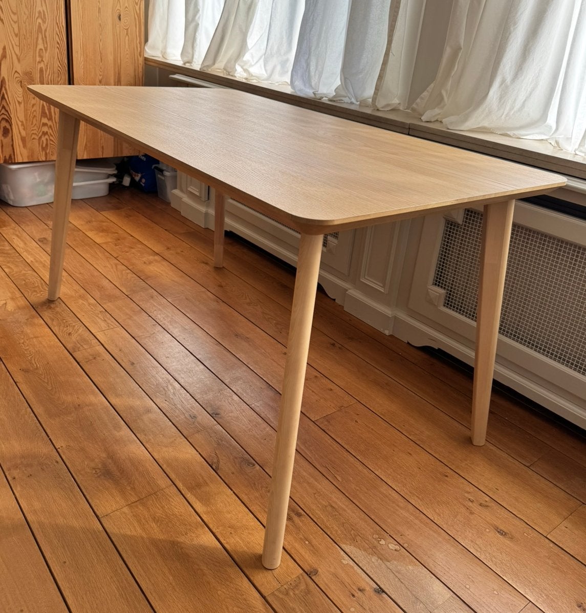 Tafel Ikea Lisabo, 100 à 150 cm, Quatre personnes, Enlèvement, Utilisé