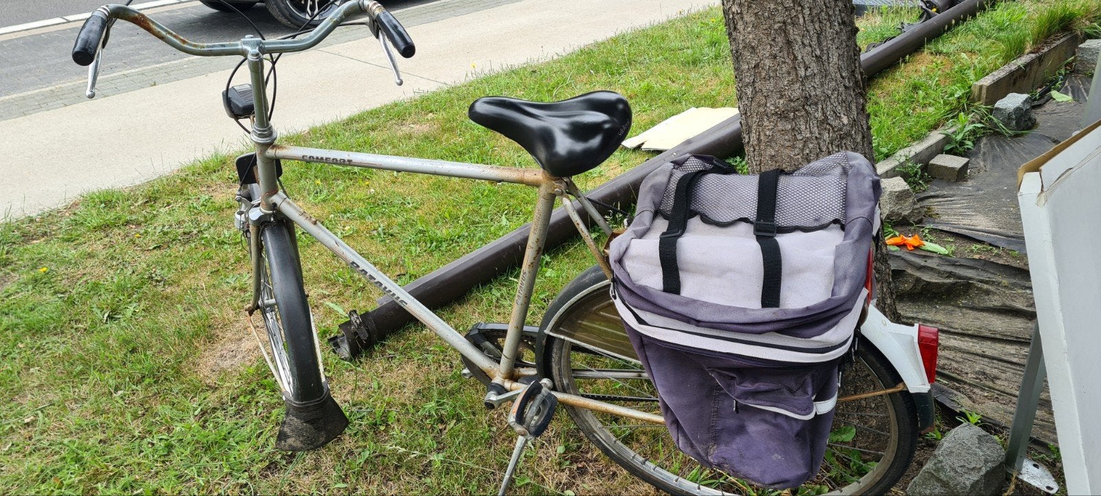 Herenfiets met 3 versnellingen, Enlèvement