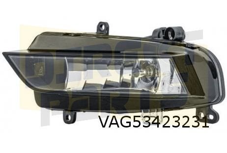 Audi A1 (1/15-11/18) (8X_) Mistlamp Links (S-line) Origineel, -, Verzenden, -, Nieuw