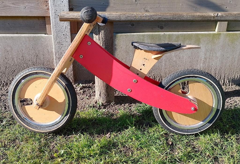 houten loopfiets, Ophalen, Gebruikt, Loopfiets