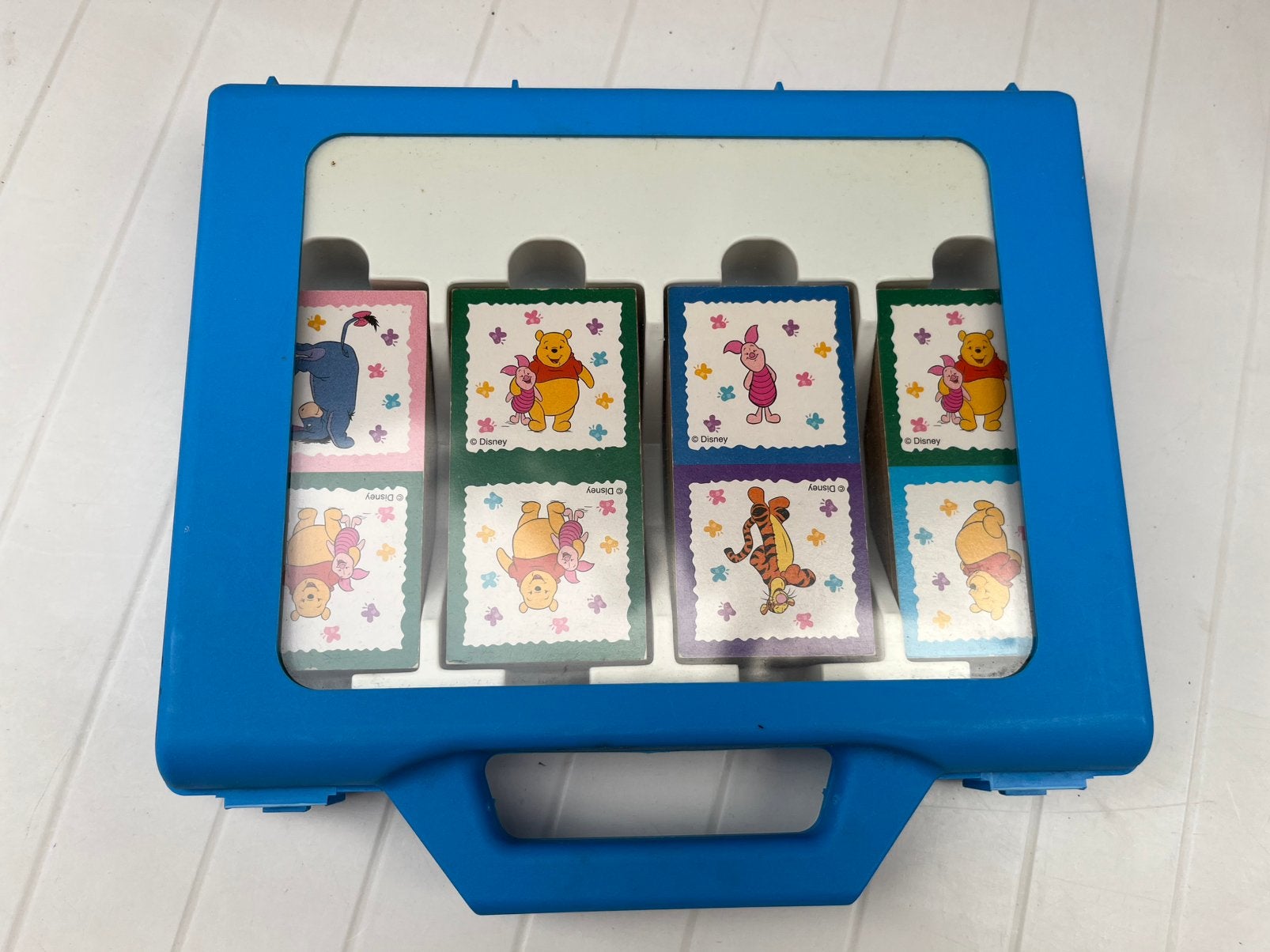 Winnie The Pooh domino spel, Ophalen of Verzenden, Zo goed als nieuw