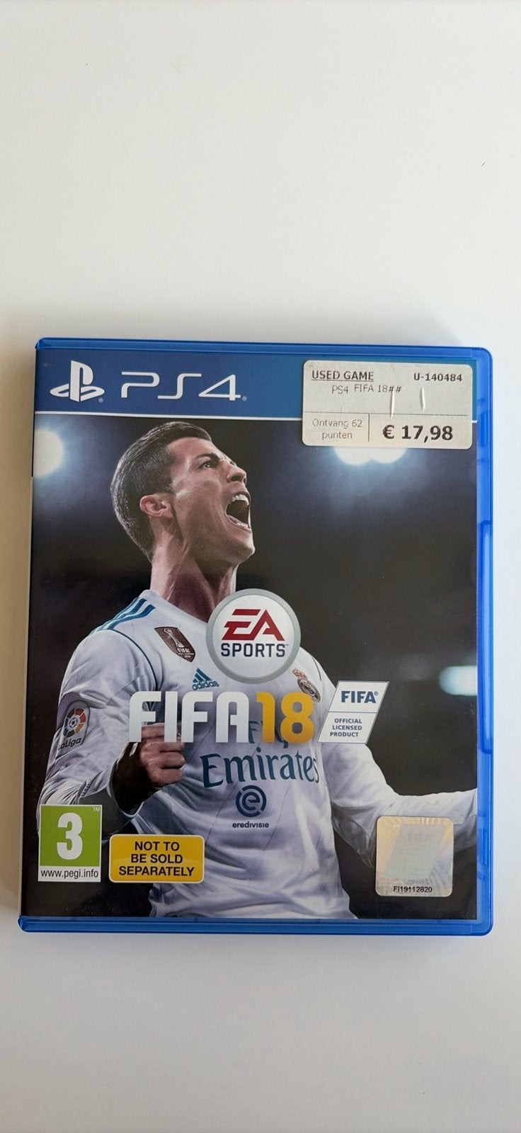 Fifa 18, Ophalen, Zo goed als nieuw