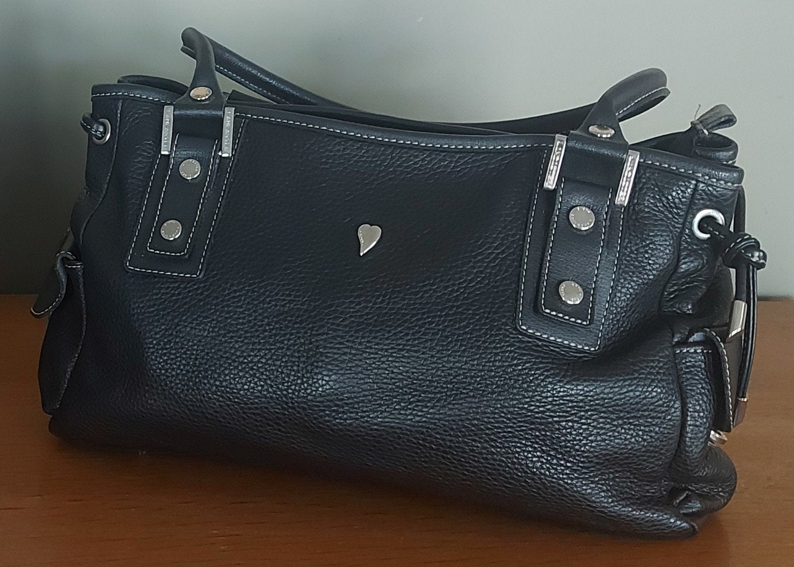 ÉTAT COMME NEUF !  SAC NOIR "LANCASTER ", Handtassen en Accessoires, Tassen | Damestassen, Zwart, Ophalen of Verzenden