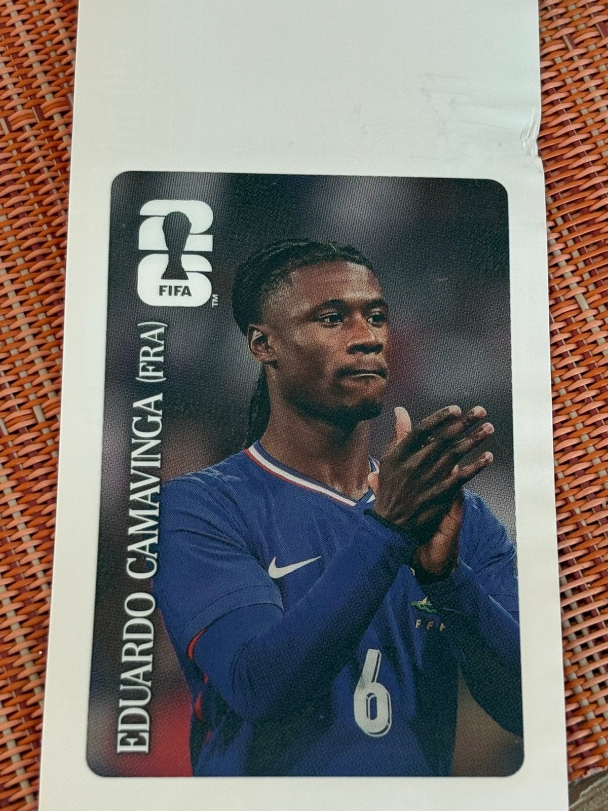 Eduardo Camavinga coca cola sticker, Enlèvement, Neuf