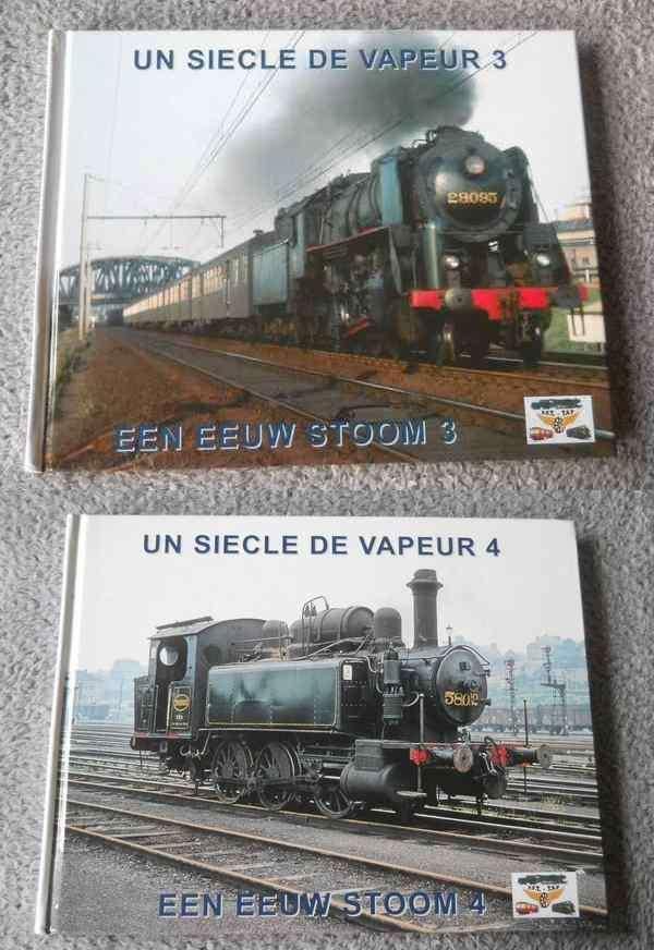 Un siècle de vapeur - Een eeuw stoom  (tomes 3 et 4), Collections, Enlèvement ou Envoi, Utilisé, Train, Livre ou Revue